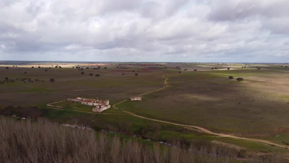 Flat Land In Portugal 4K 01