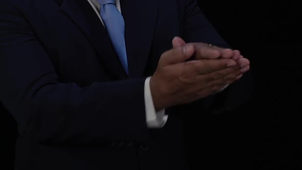 Business Man Small Clap  alt
