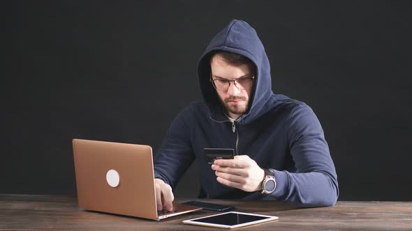 Young Hacker Bandit Engaged in Crime alt