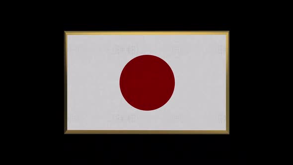 Japan 3D Flag alt