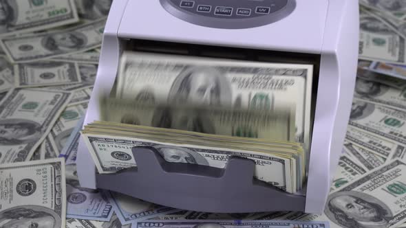 Cash Money Counting Machine