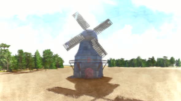 Windmill Stop Motion