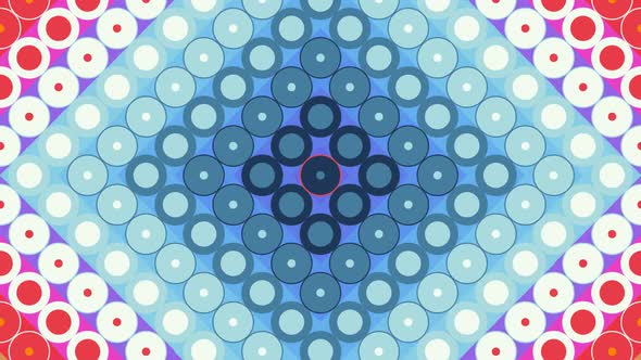 Colourful Circle Abstract Background Loop 02 alt