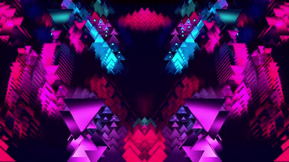 Neon Vj Psychedelic Cyberpunk Loop 01 alt