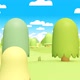 Cartoon sunny meadow - VideoHive Item for Sale