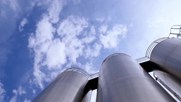 Modern Industrial Silo Storage Tanks alt