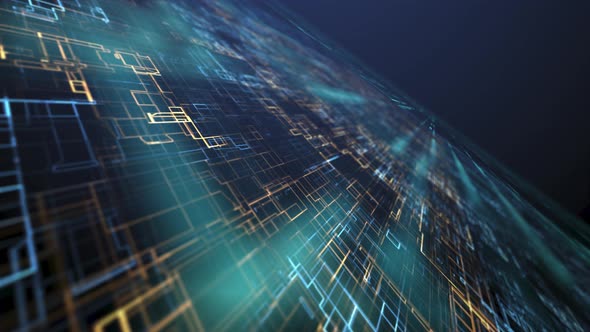 Futuristic and Technology Background with Lines for Network Big Data Data Center Server Internet alt