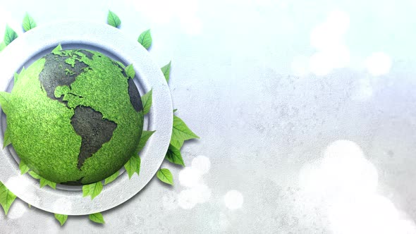 Green Earth 4K Background
