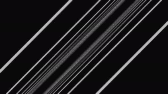 Corridor of white narrow stripes alt