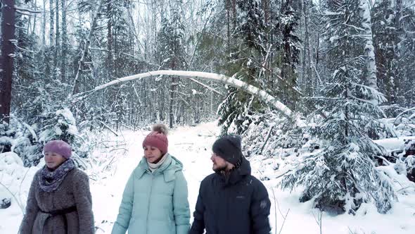 People Spend Holidays Walking in Wonderful Winter Park alt