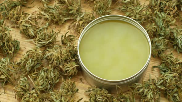 Cream Medicinal Cannabis Hemp and Cannabidiol CBD Harvested Dried of Seeds Quality for Production