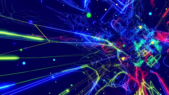 Motion Graphic Data Flow alt