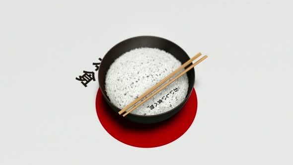 Japanease Rice Bowl 