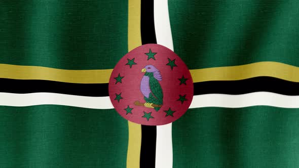 The National Flag of Dominica