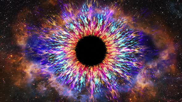 Eye Of God. Cosmic Phenomenon