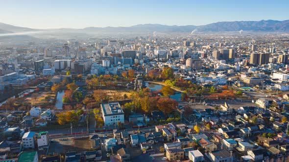Matsumoto Castle on morning in Matsumoto city Nagano, Japan. alt