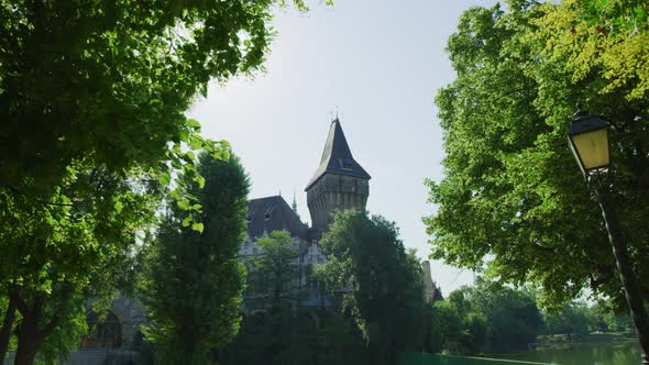 Vajdahunyad Castle in Budapest alt