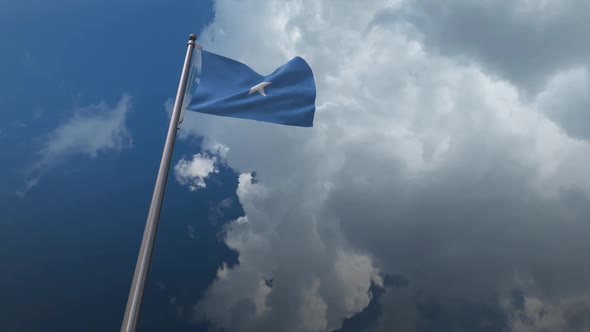 Somalia Flag Waving 2K alt