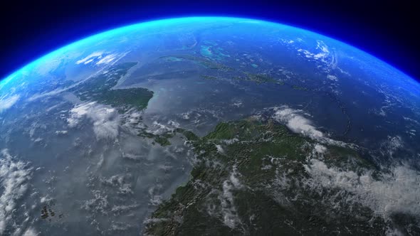 Earth From Space Central America
