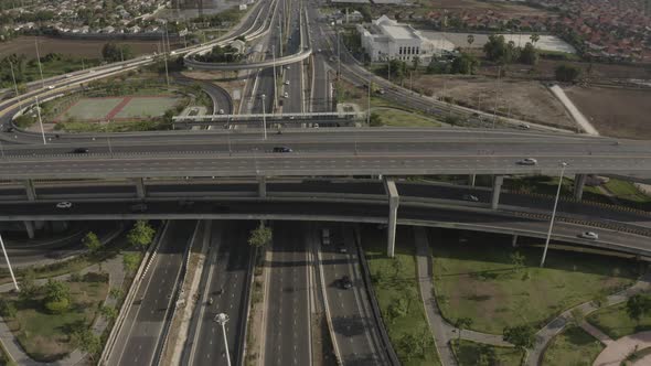 Aerial View Of Highway alt