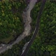 Aerial view of the mountains forest. - VideoHive Item for Sale