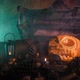 Halloween Night Szene - VideoHive Item for Sale