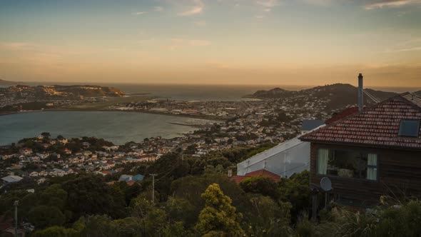 Wellington evening timelapse alt