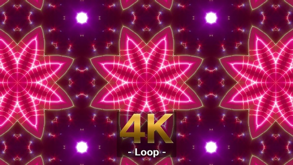 Blinking Colorful VJ Light Kaleidoscope 4K 03 alt