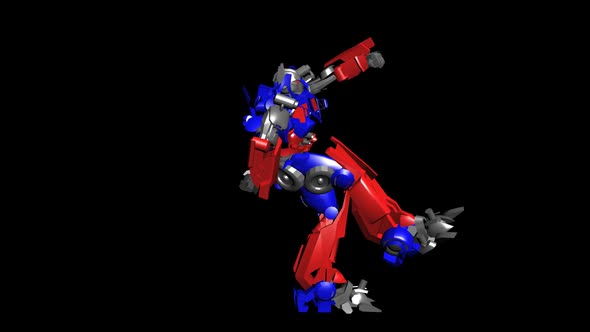 Robot Transformer Dancing