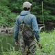 Adventurous Fisherman Standing Near River - VideoHive Item for Sale