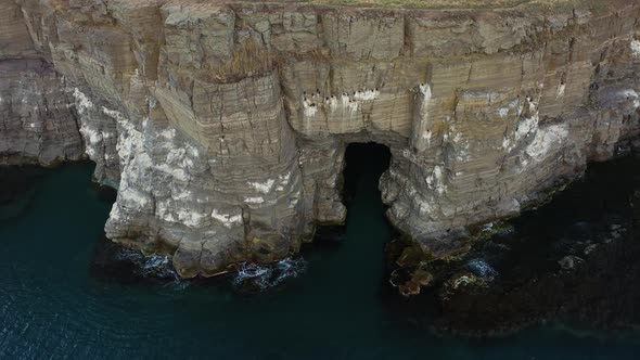 Sea Coast with Beautiful High Cliffs alt