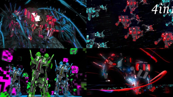 Digital Elephants - VJ Loop Pack (4in1) alt