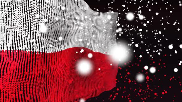 Polish Flag Particle Animation alt