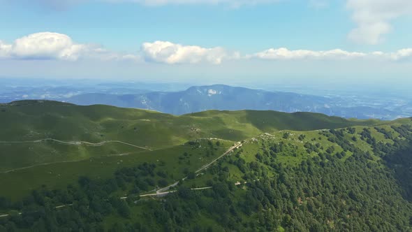 Flying Over The Mountains And Hills alt