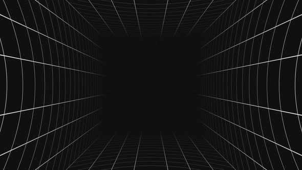 Background Animation Rotating Grid