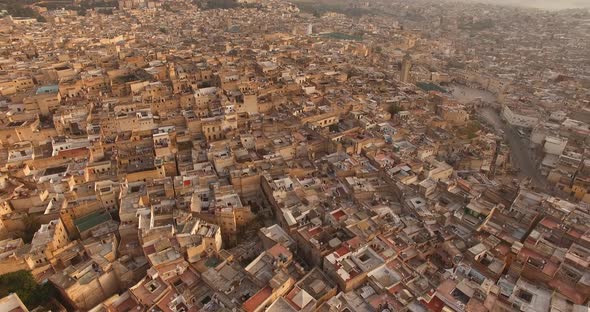AERIAL: Old medina in Fez alt