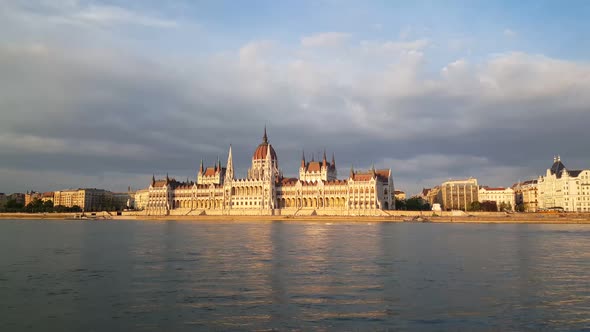 The Hungarian Parliament Building (Parliament of Budapest)  alt