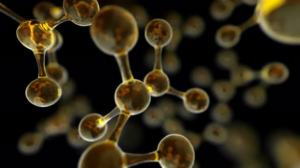 Abstract Physics Science Molecule Background