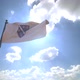 Republic of Bosnia and Herzegovina (1992 - 1998) Flag on a Flagpole V4 - VideoHive Item for Sale