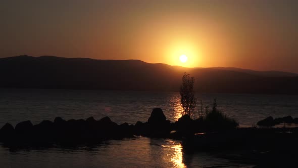 Sunset Water Lake