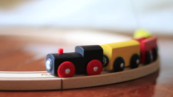 Wooden Toy Train