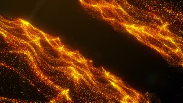 Golden Glitter Sparkling Magic Light alt