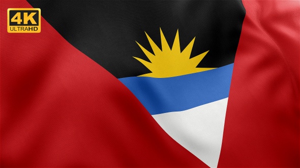 Antigua and Barbuda Flag - 4K alt