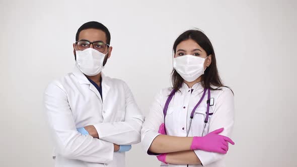 Successful medical students of modern medicine. alt