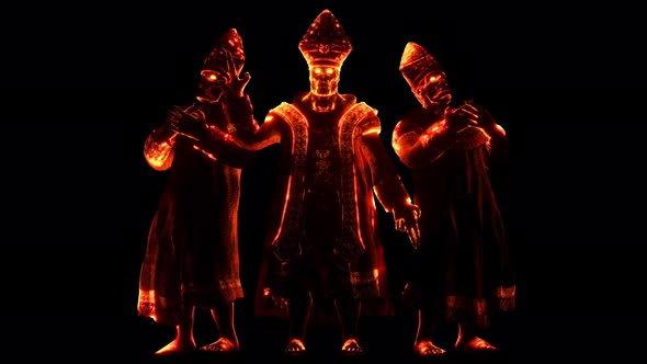 Cursed Pope VJ Loop alt