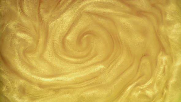 Multicolored Golden Sand Mixed in Golden Liquid alt