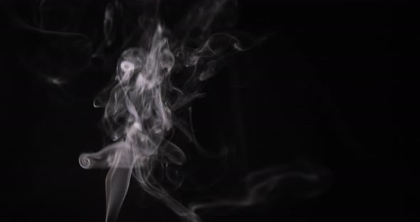 Effect of smoke fading away with a wave effect. Great for compositing into your project alt