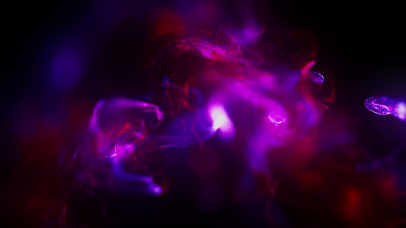 Extraordinary Glow Fluid Background