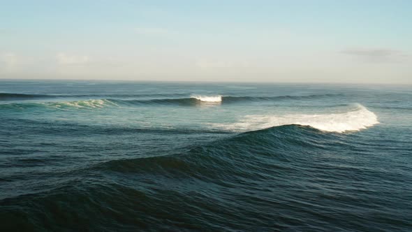 Large waves in the ocean