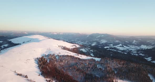 From Great Heigh Fairytale Mountain Landscape Snow Covered Alpine Sharp Peaks alt